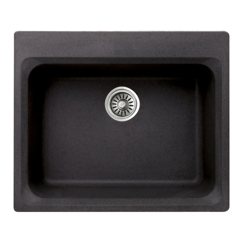 Кухненска мивка, композитен материал ICGS 8106 BLACK